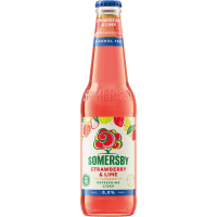 Illustration av Cider Strawberry & Lime A.fri