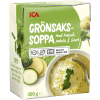 Illustration av Grönsakssoppa