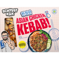 Illustration av Chicken Kebab Asian