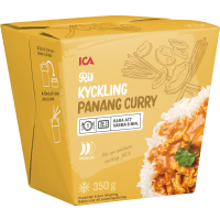 Illustration av Kyckling panang Curry