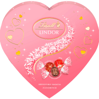 Illustration av LINDOR Heart Pink Assorted