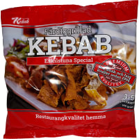 Illustration av Färdiggrillad Kebab Premium Nöt