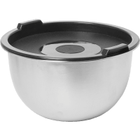 Illustration av Skål Rostfri med lock 1,5l