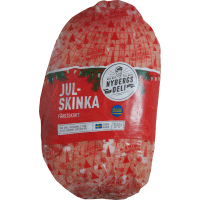 Illustration av Julskinka kokt med svål