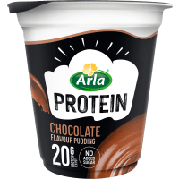 Illustration av Protein chocolate pudding