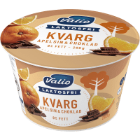 Illustration av Kvarg Apelsin & Choklad Laktosfri