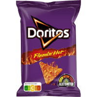 Illustration av Flamin' hot nacho