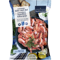 Illustration av Räkor med skal 90/120