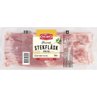 Illustration av Stekfläsk skivat