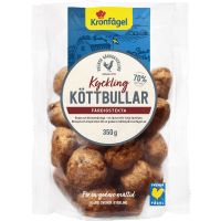 Illustration av Kycklingköttbullar