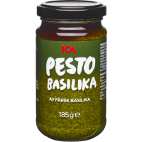 Illustration av Pesto Basilika