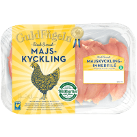 Illustration av Majskycklingfilé