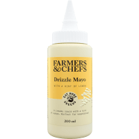 Illustration av Mayo Drizzle Lemon