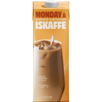 Illustration av Iskaffe Salt Caram