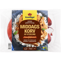 Illustration av Kycklingmiddagskorv