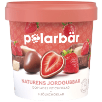 Illustration av Chokladdoppade jordgubbar