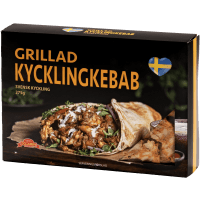 Illustration av GRILLAD KYCKLINGKEBAB