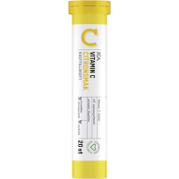 Illustration av Vitamin C Apelsin/Citron/Hallon