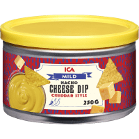 Illustration av Nacho Cheese Dip Cheddar Style