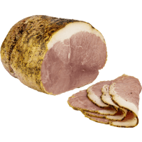 Illustration av Vår egengriljerade svenska påskskinka