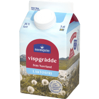 Illustration av Vispgrädde 36%