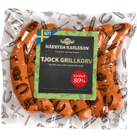 Illustration av Tjock Grillkorv HG
