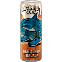 Illustration av Brainrot Soda