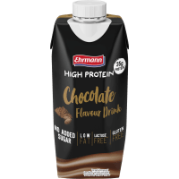 Illustration av Protdryck Choklad/Pistacia