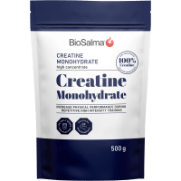 Illustration av Kreatin monohydra