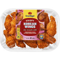 Illustration av Krispy Kycklingvingar Korean