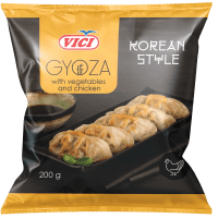 Illustration av Gyoza with veggies&chicken, VICI, 2