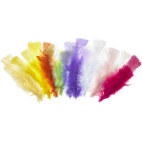 Illustration av 5-pack Påskfjädrar