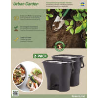 Illustration av Kompost Urban Garden 2-pack