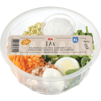 Illustration av XL Laxsallad med Bulgur
