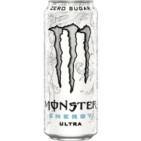 Illustration av Energidryck Ultra White