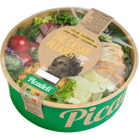 Illustration av Caesarsallad Kyckling