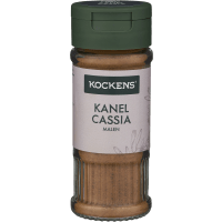 Illustration av Kanel malen gourmetglas