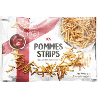 Illustration av Pommes strips Fryst