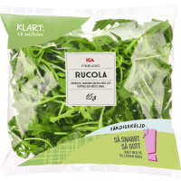 Illustration av Finbladiga sallater i påse