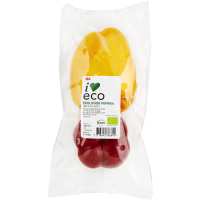 Illustration av Ekologisk Paprika mix