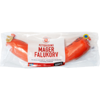 Illustration av Mager falukorv 18%