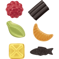 Illustration av Lösviktsgodis