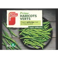 Illustration av Haricots verts Fryst