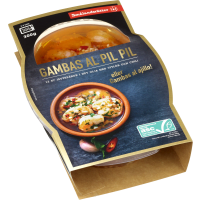 Illustration av Gambas al Pil Pil