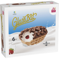 Illustration av Glassbåtar