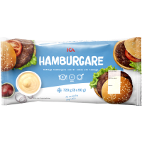 Illustration av Hamburgare 8-p