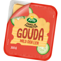 Illustration av Familjefav Gouda skiv