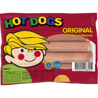 Illustration av Grillkorv