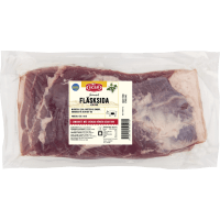 Illustration av Fläsksida benfri utan svål