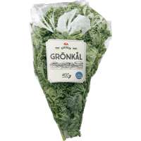 Illustration av Grönkålsblad Påse Klass 1